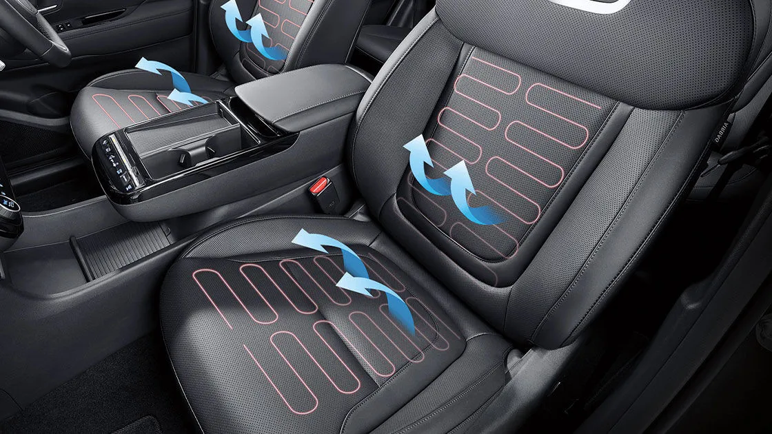 TUCSON Heated and Ventilated Seats