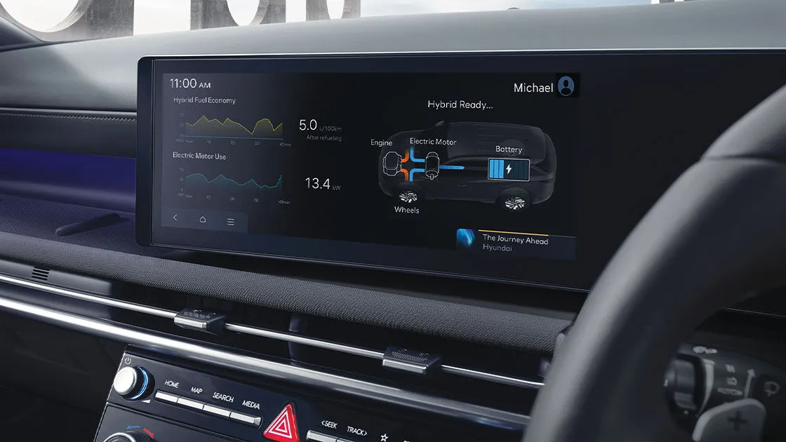 TUCSON Hybrid Exclusive Features