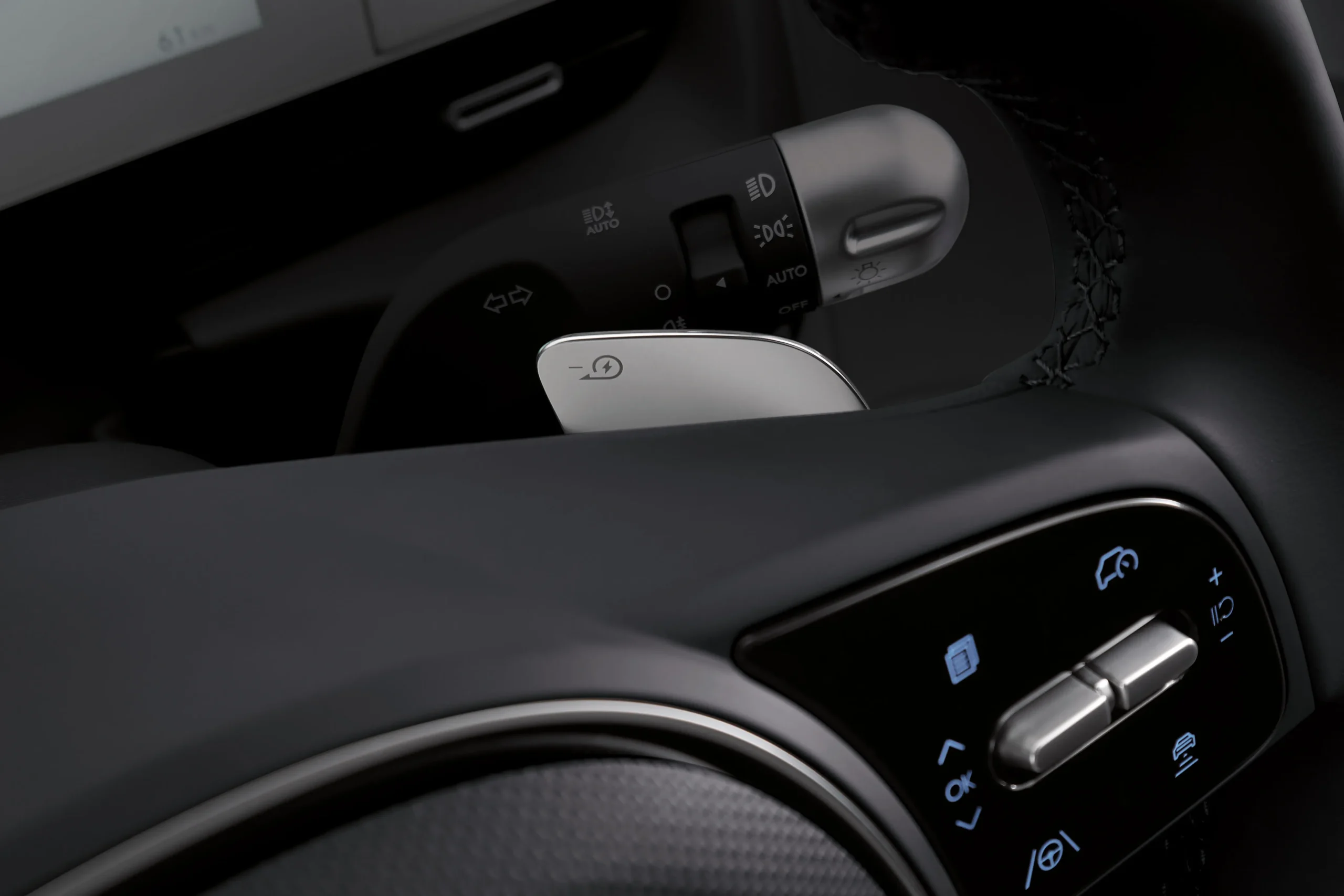 Paddle Shifter for Regenerative Braking