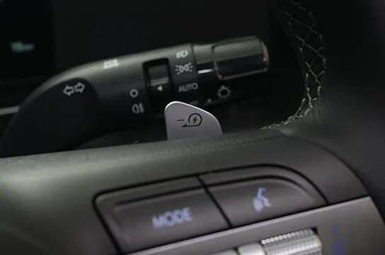 KONA Electric Paddle Shifter for Regenerative Braking