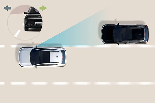 KONA Electric Blind-spot View Monitor (BVM)