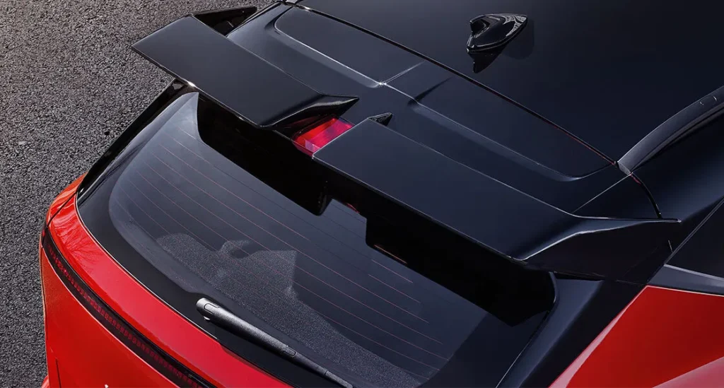 KONA Electric N Line exclusive wing type spoiler