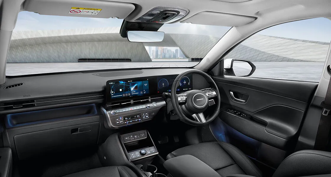 interior hyundai kona electric
