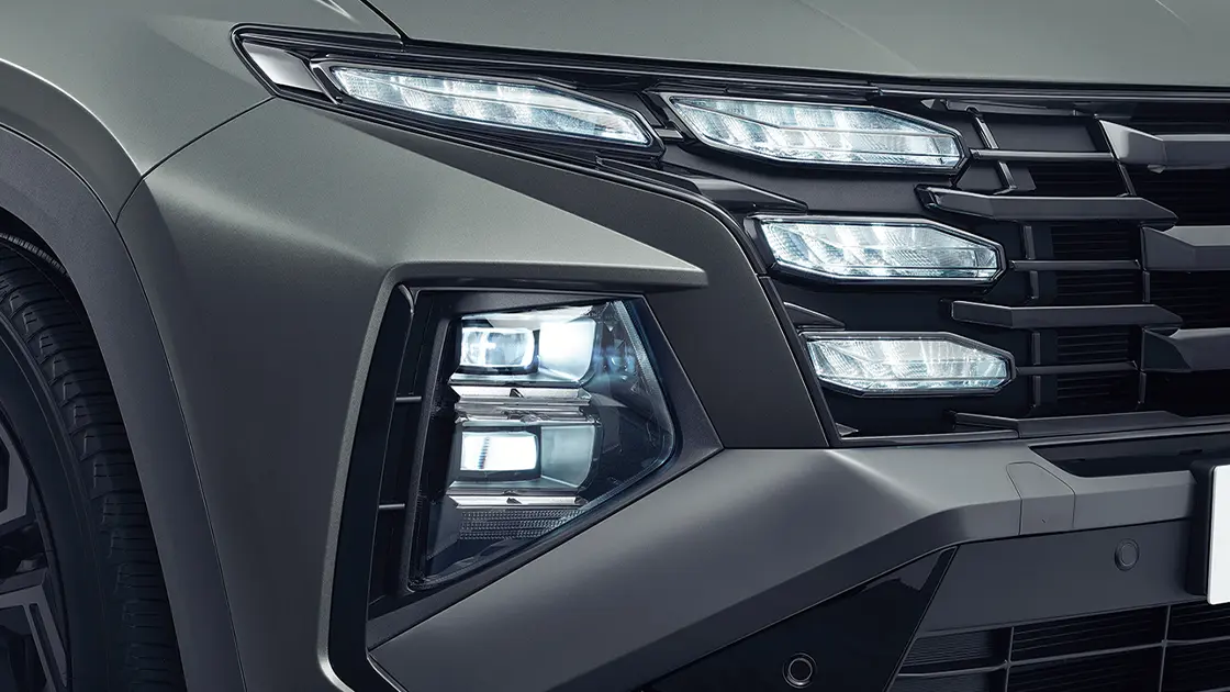 eksterior hyundai tucson Parametric Jewel Hidden Signature Lamps