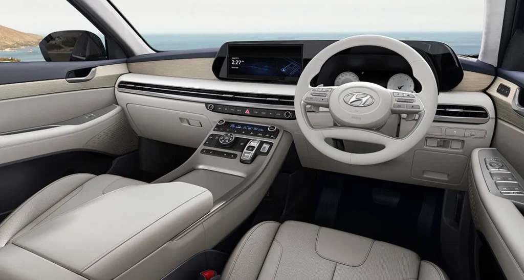 interior hyundai palisade highlight